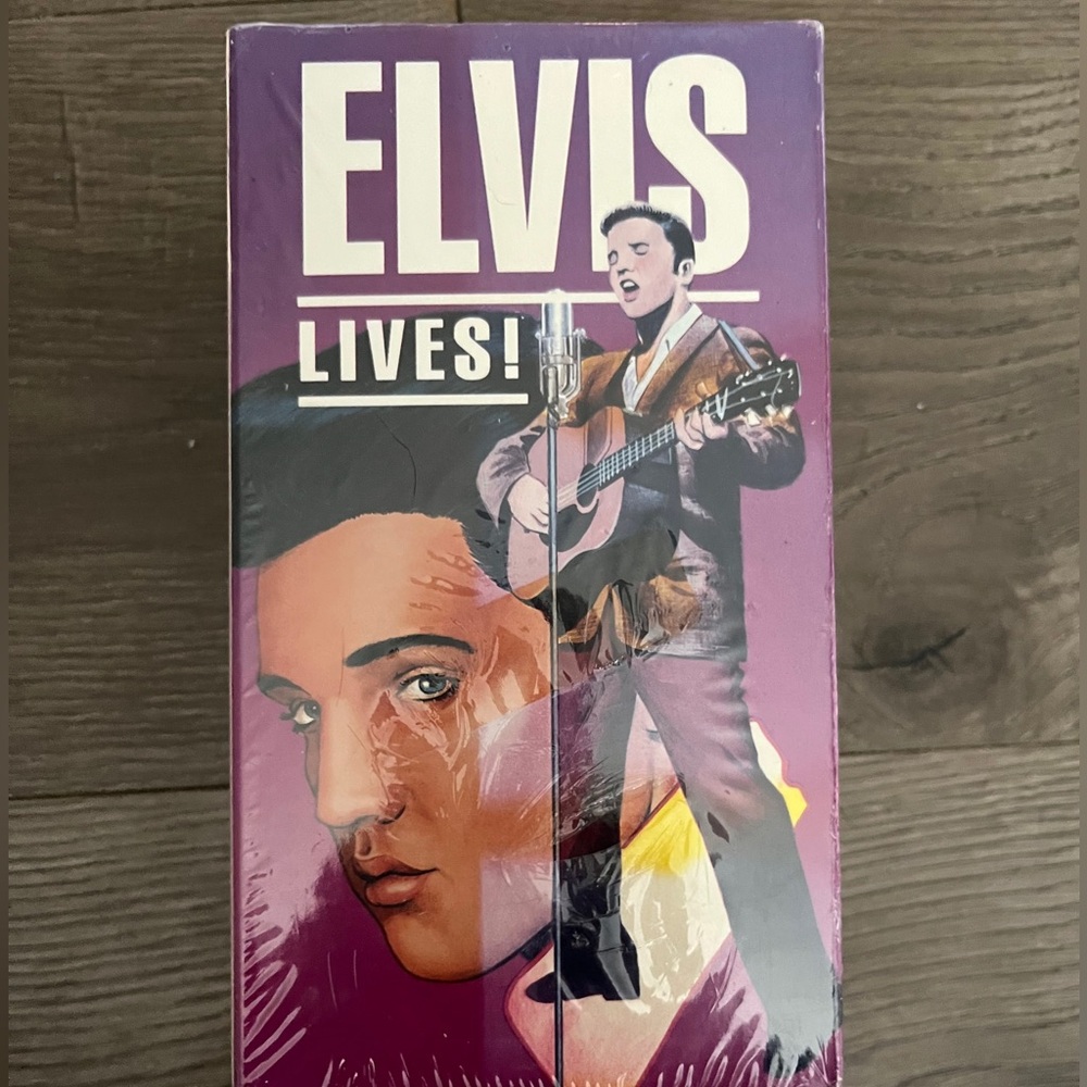 Elvis Lived 3 pack VHS set new sealed the King movies classic Presley music